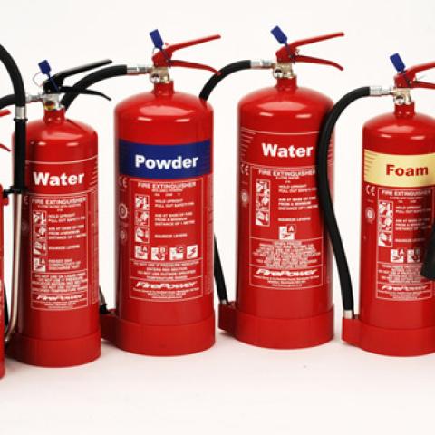 fire extinguishers