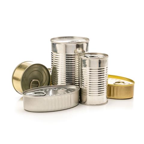 metal cans